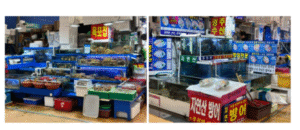 Korean seafood, Chojangjib, Seoul, Korea, king crab, sashimi, hoe, market, guide